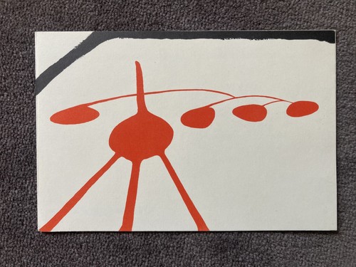 Calder carton invitation - carton,