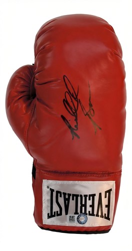 Gant boxe everlast signé - gant, de