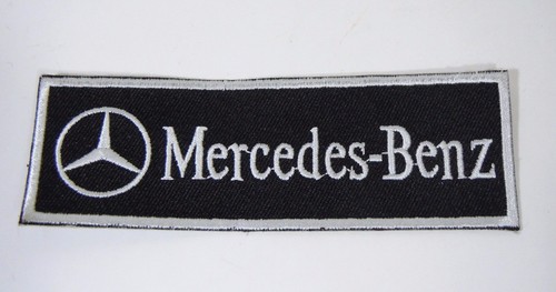 Mercedes benz iron - mercedes, iron-on