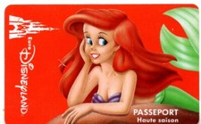PASS THE LITTLE SIRENE EURO DISNEYLAND passport