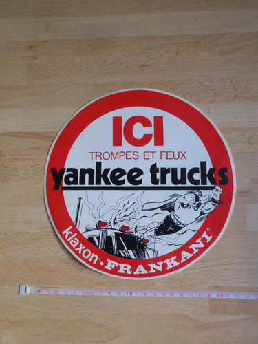 Truck sticker yankee - -,