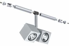 Paulmann Seil- Et Schienenspot Combisysteme Jumeaux 1x (2x20W) GU4 Chrom Mat 12V