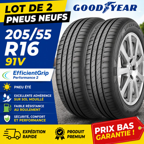 Lot pneus 205 r16 - 2,