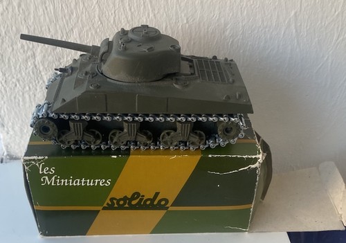 Solido sherman a3 - solido, vintage