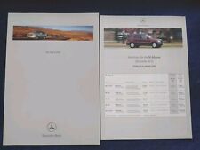 Mercedes W163 M-Class Brochure 1.2000, Models: ML 270 CDI ML 320 ML 430 ML 55