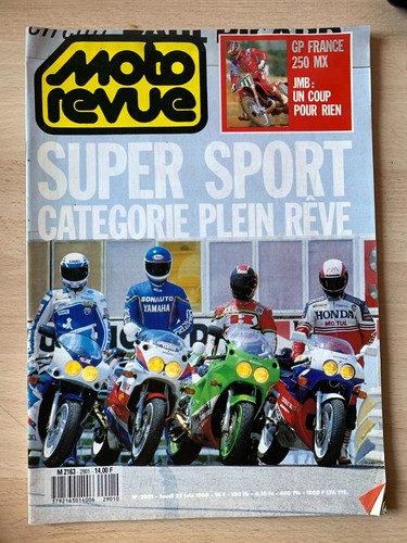Moto revue 1989 gp - moto, du