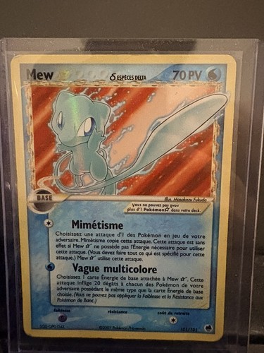 Carte pokemon mew gold - fr,