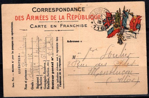 France 1915 entiers postaux - france,