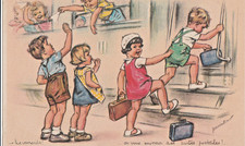 cpa Germaine Bouret - on vous