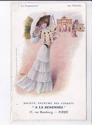 Publicite les corset - les,