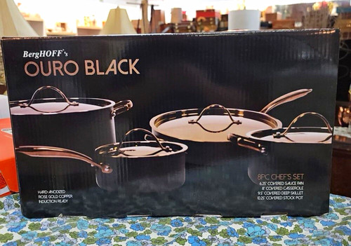 Berghoff ouro black 8pc - berghoff,