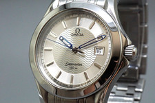 NEW Batt [Near MINT] OMEGA Seamaster 120M 196.1501 Cal.1538 Quartz Men's Watch