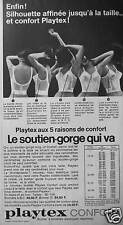 PLAYTEX ADVERTISING COMFORT THE BRA BUSTIER WITH ELASTIC STRAPS
