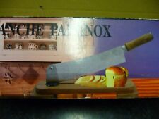 tranche pain coupe pain en inox neuf lame crantee de 25 cm