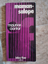 Maurice CIANTAR : MAMAN SALOPE, broche en bon état