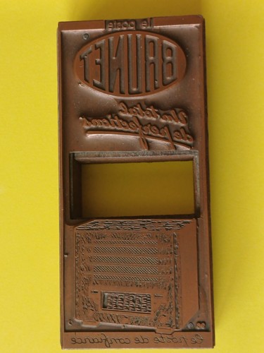 Ancien tampon imprimerie - ancien, d'imprimerie