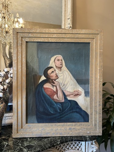 Tableau huile sur - huile,