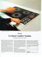 Advertising 107 1977 Scholtès Senistive Injection Table