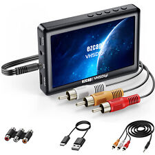 VHS Video to Digital Converter Video Capture Box Recorder Video with Screen D2Y8