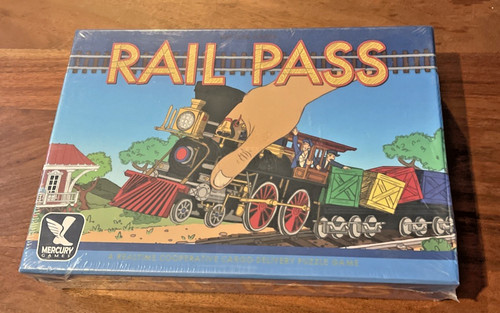 Mercury boardgame rail pass - mercury,
