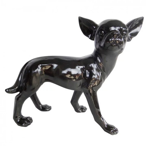 Statue chihuahua résine - statue, en