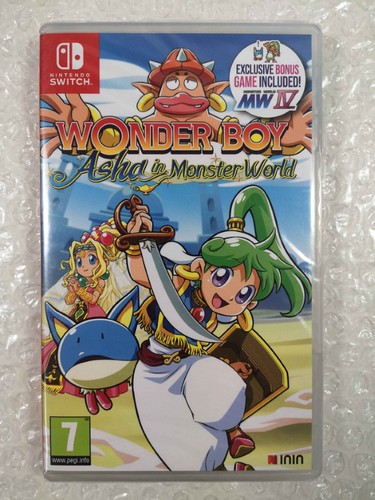 Wonder boy asha monster - asha, in