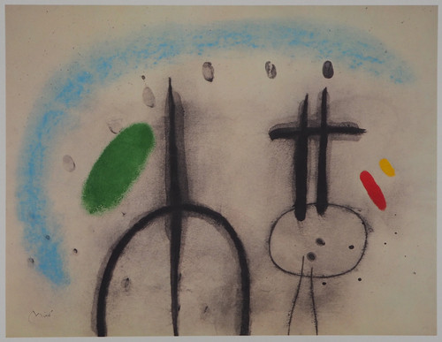 Joan miro promenade - miro, sous