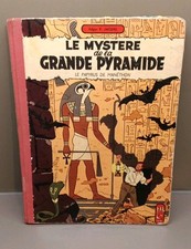 E.P. JACOBS : BLAKE ET MORTIMER T3 : LE MYSTERE DE LA GRANDE PYRAMIDE  DE 1959