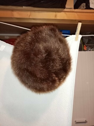 Bonnet fourrure véritable - fourrure,