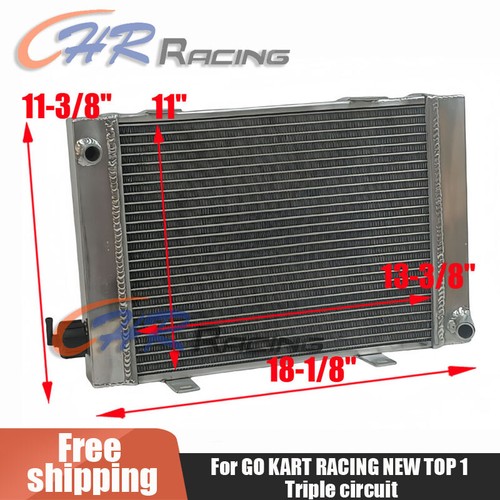 3row aluminum water - 18"×12",