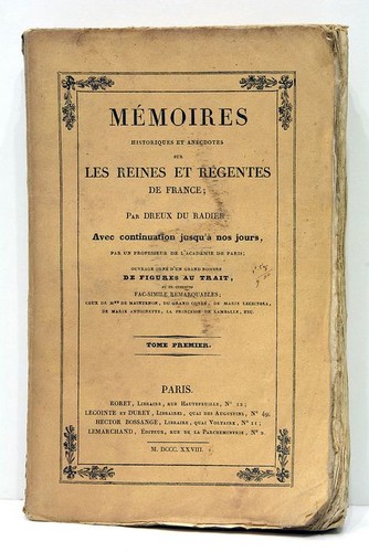 Livre ancien rare - ancien, memoires
