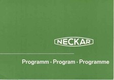 Catalogue Brochure Neckar (NSU Fiat) gamme 1964 Français / Deutsch / English