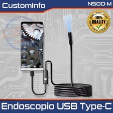 Endoscope USB-C 7 mm IP67 avec