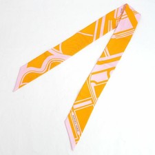 Hermes / Twilly Les Coupes Tattoo Coupe Tatouage Orange Pink Ladies/Girls/Lady/W