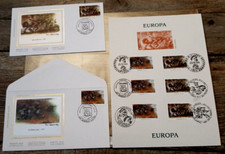 Philatélie  - René Hausman- Ensemble First Day, enveloppe, cartonné, 12 timbres