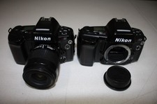 Nikon 35mm Film SLR N90 & 35-80mm f/4-5.6 AF Lens Working w/ parts only N90S