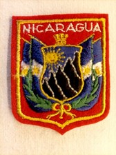 Écusson NICARAGUA en feutrine