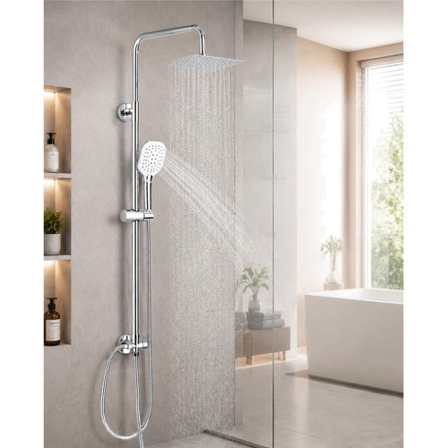 Colonne douche acier - colonne, de