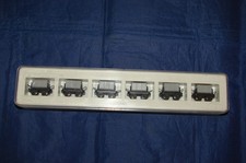 ROCO MINITRAINS HOe BOX OF 6 MINE CARS ELECTRIC TRAIN NEW