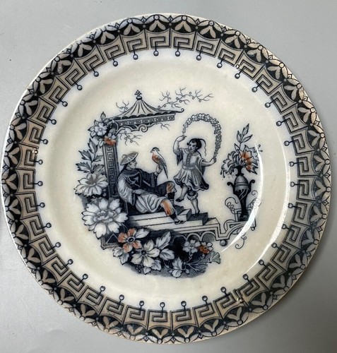 Assiettes décor chinois - décor,