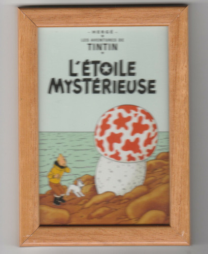 Carte postale tintin milou - carte, &