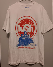 Vintage Lush Band T-Shirt Music Tour Short Sleeve Full size S to 5XL EN236