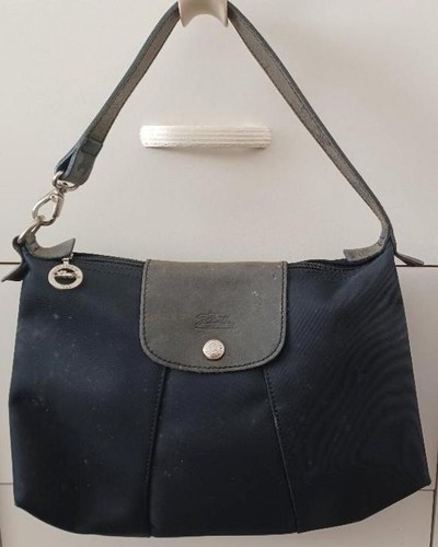 Longchamp black genuine bag - black,