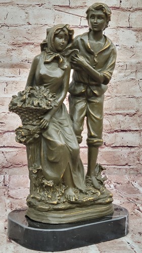 Bronze couple romantique - couple, en