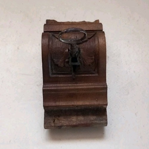Serrure ancienne bois - , et