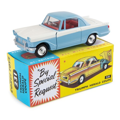 Corgi triumph herald - corgi, coupé