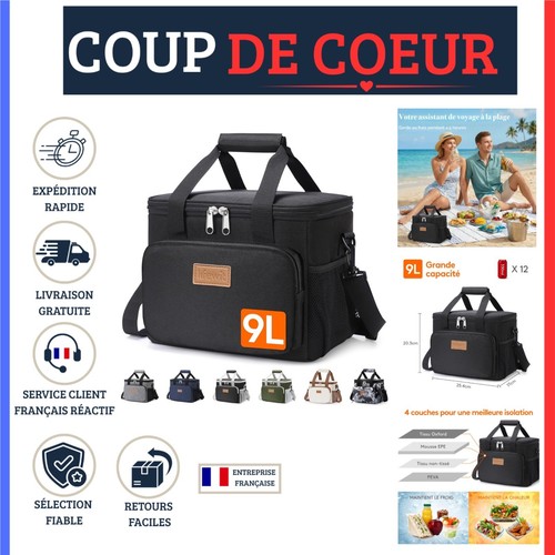 Sac isotherme repas lifewit - repas, 9