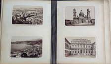 Album photo ancien 100 photos cabinet circa 1880 Vue en Italie et Suisse