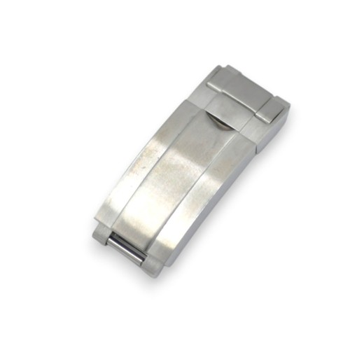 Silver steel brush - brush, clasp