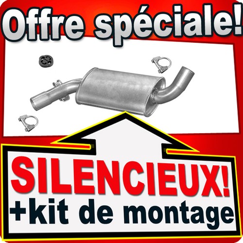 Silencieux intermédiaire pour - silencieux,